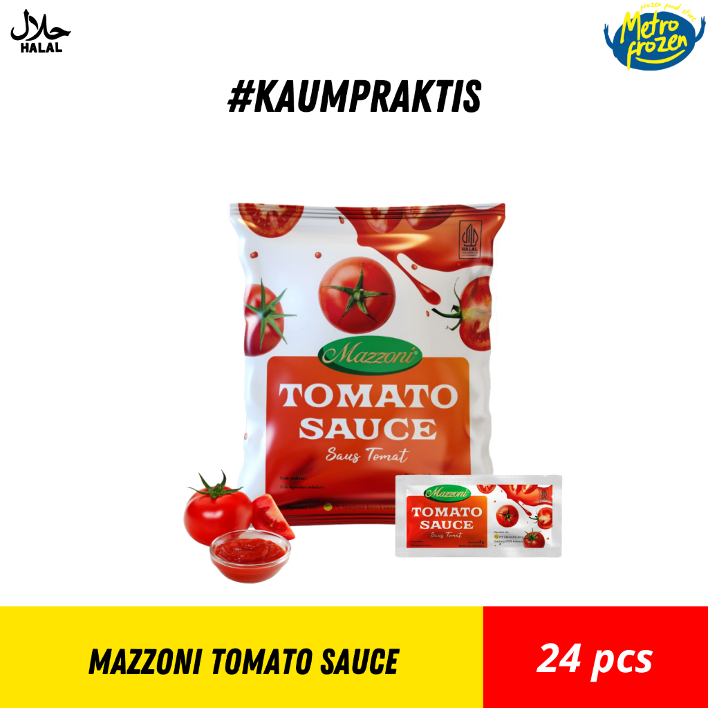 

MAZZONI Saos Tomat & Chili Sachet 24pcs