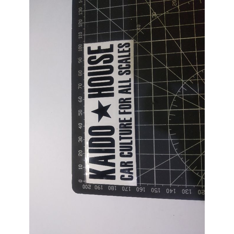 

stiker cutting kaido house
