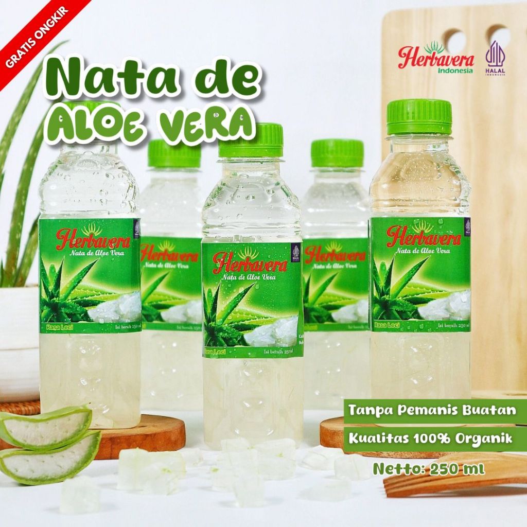 

Herbavera Nata de Aloevera / Lidah Buaya