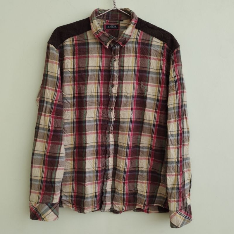 Kemeja Flanel Hazzys K007