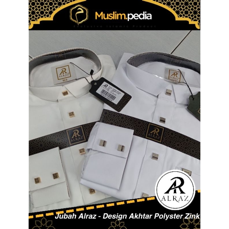 Gamis Jubah Alraz Kerah Kemeja Akhtar