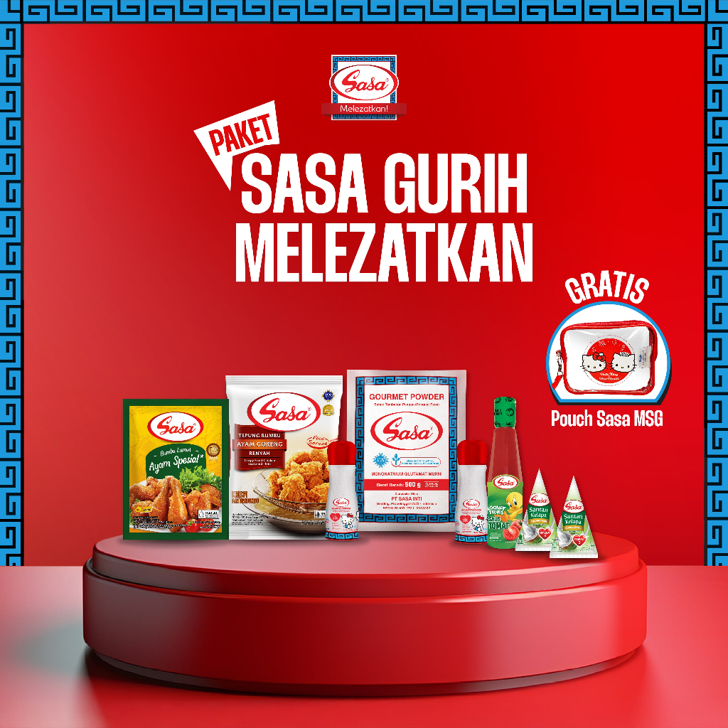 

SASA Paket Gurih Melezatkan!