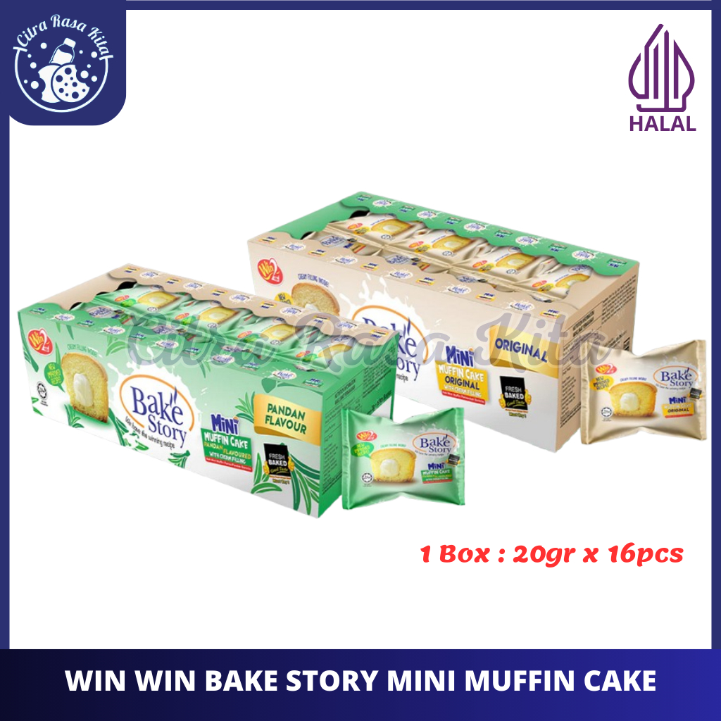 

Win2 Bake Story Mini Muffin Cake / Pie Malaysia Cup Cake Mini 320gr