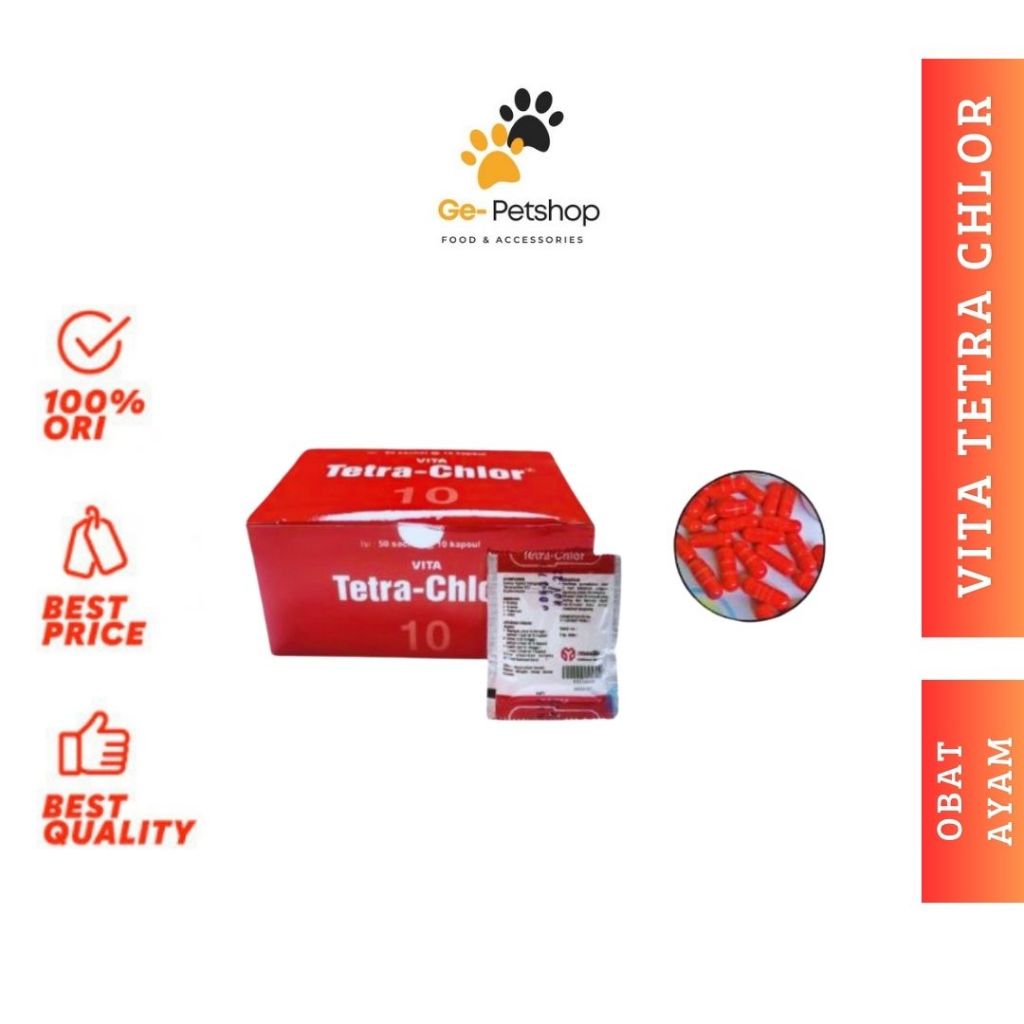 OBAT AYAM VITA TETRA CHLOR MEDION
