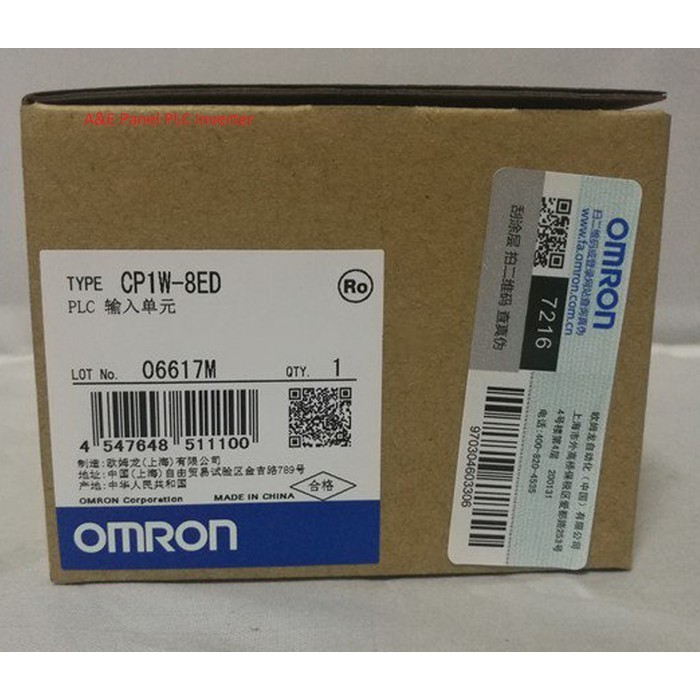 Omron PLC Expansion Input Unit CP1W-8ED