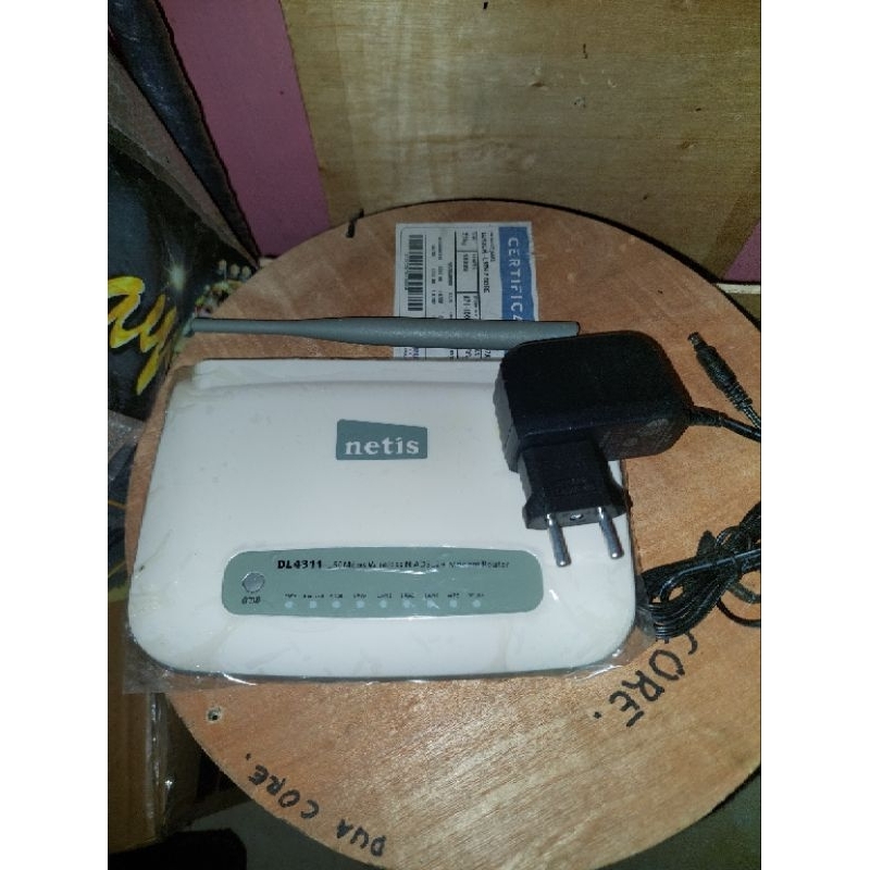 ROUTER NETIS DL 4311 NORMAL  PLUS ADAPTOR