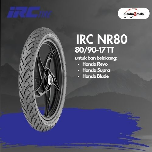 BAN IRC TUBETYPE NR80 80/90 RING 17