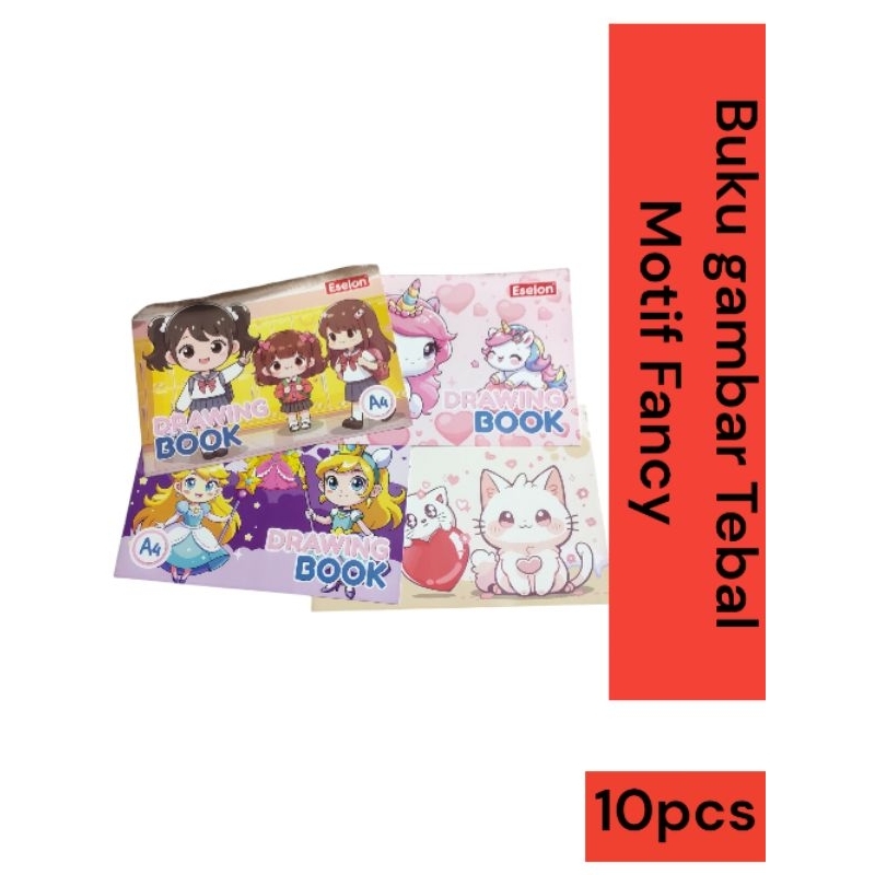 

Buku Gambar Tebal Motif Fancy Harga Per Bungkus isi 10pcs