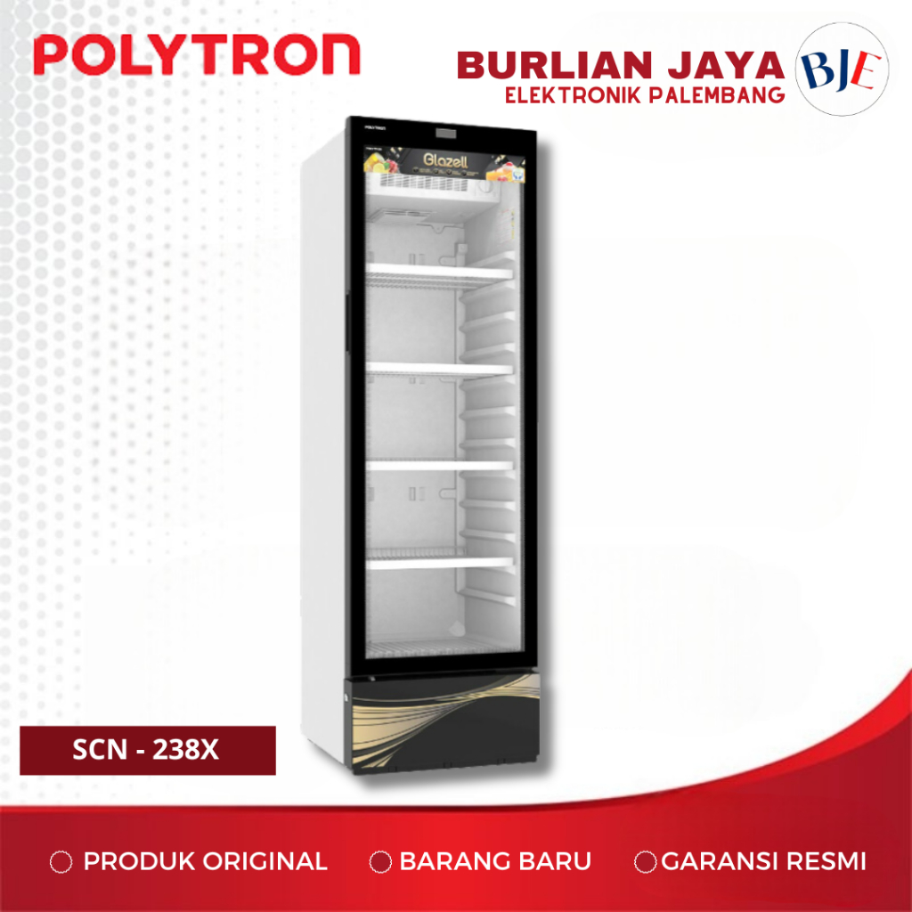 KULKAS SHOWCASE POLYTRON SCN-238X KULKAS SHOWCASE PALEMBANG