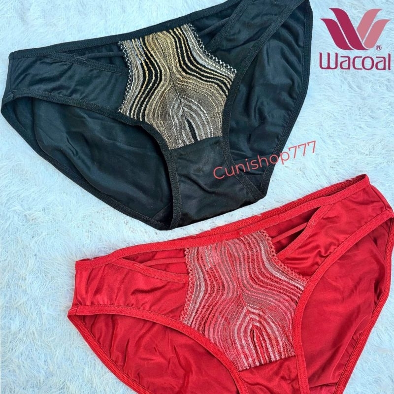 PANTY WACOAL SEXY MINI WAVE LACE RENDA CELANA DALAM WANITA CD ip 4376 ip4376 k51