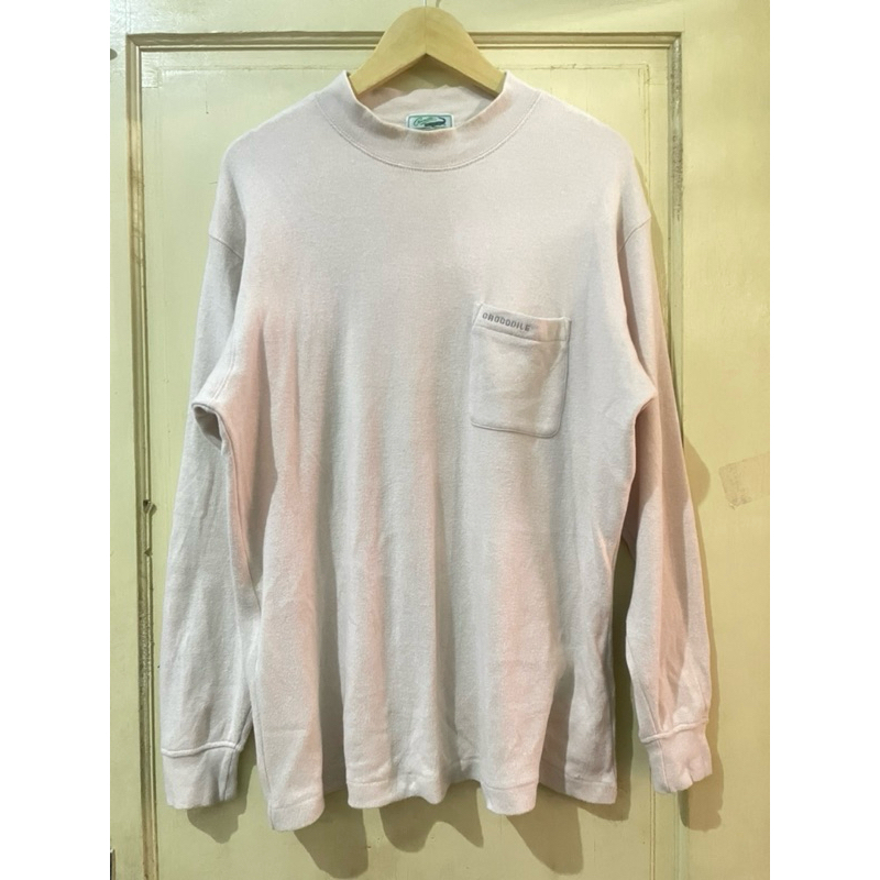 Sweater CROCODILE warna cream oversize