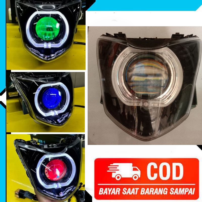 Lampu Depan Biled Verza 150 old Paket Lengkap