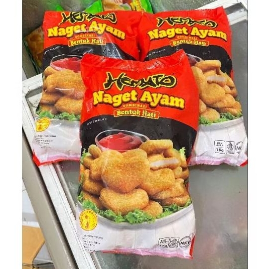 

Hemato Nugget Ayam Bentuk Hati 1kg