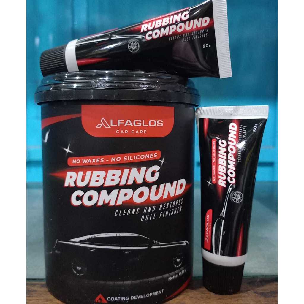 Alfaglos Rubbing Compound, Kompon