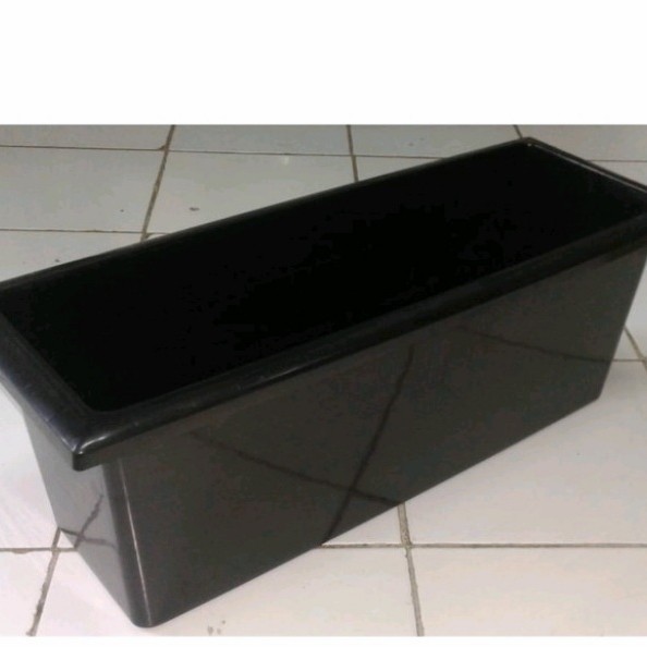 Pot Panjang Hitam 60 Cm | Pot Tanaman Panjang 60 Cm | Pot Hitam Panjang