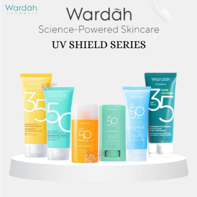WARDAH Sun Care Indonesia / Skincare Sunscreen Sunblock Sunblok Protection / SPF 50 35 PA ++++ / UV 