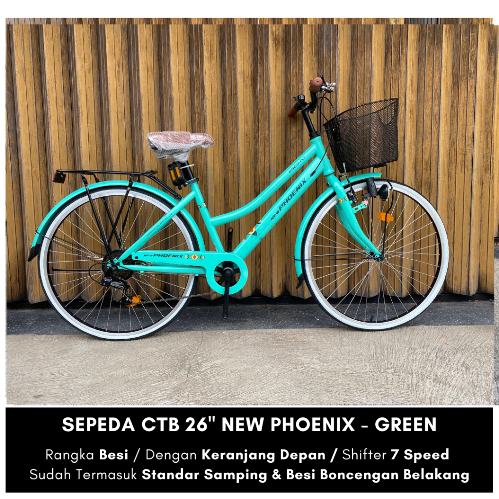 Sepeda CTB New Phoenix 26" Inch - Citybike 7 SPEED