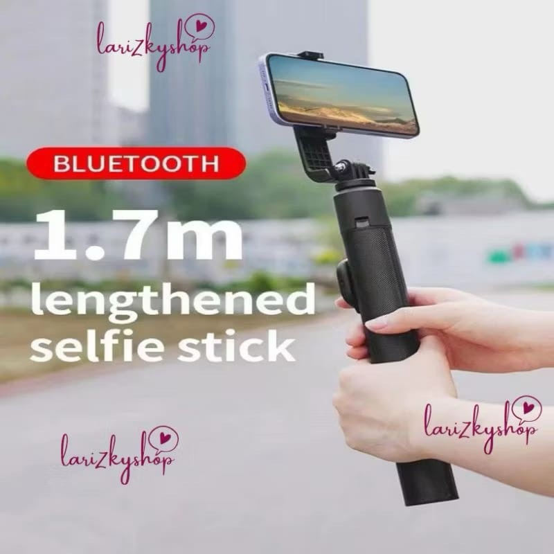 Tongsis selfie tripod 1.7m / tripod foto / tripod vlog / remote kamera