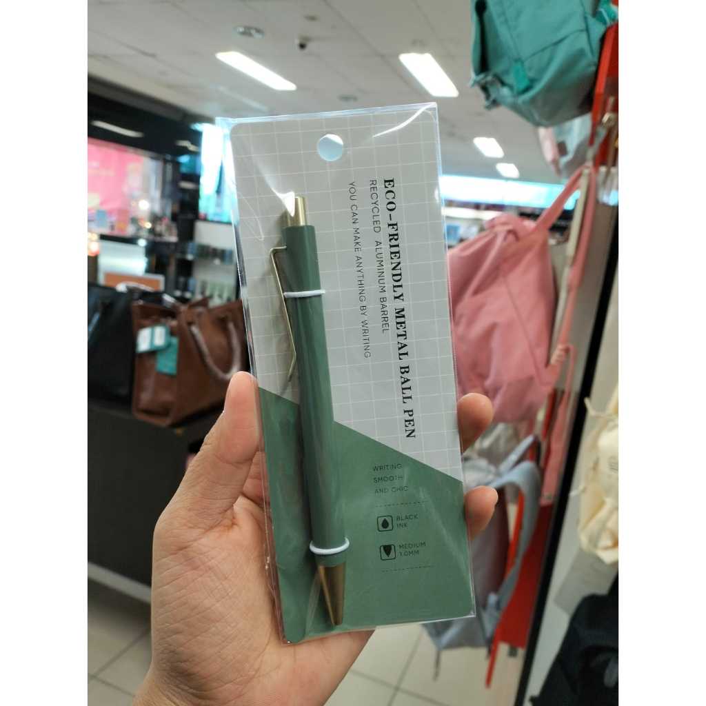 

Gramedia - KAKO ECO-FRIENDLY METAL PEN GREEN KKEF-GR