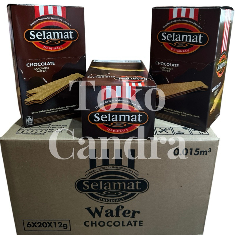 

1 DUS WAFER SELAMAT / 12gr / 6 Box / 20 Pcs