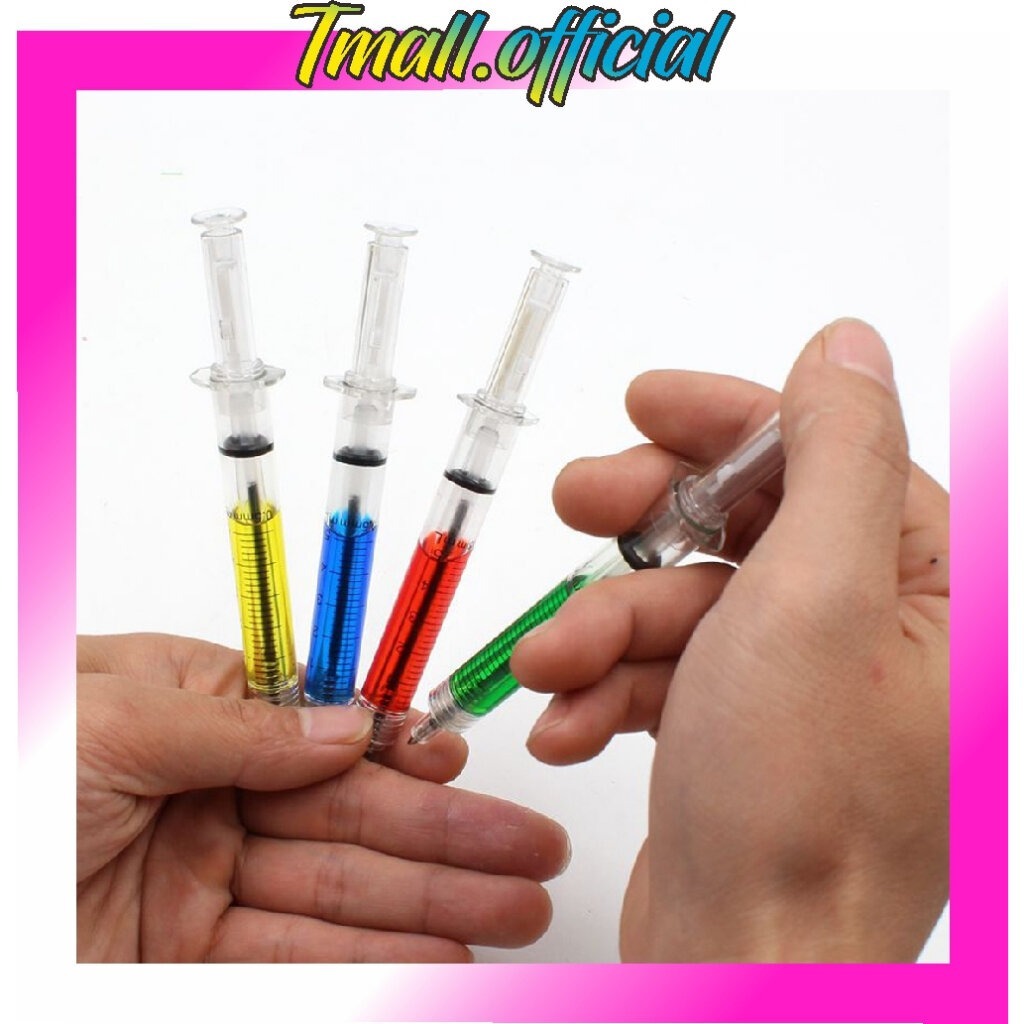 

❄ TMALL ❄ Souvenir pulpen suntik cair S074