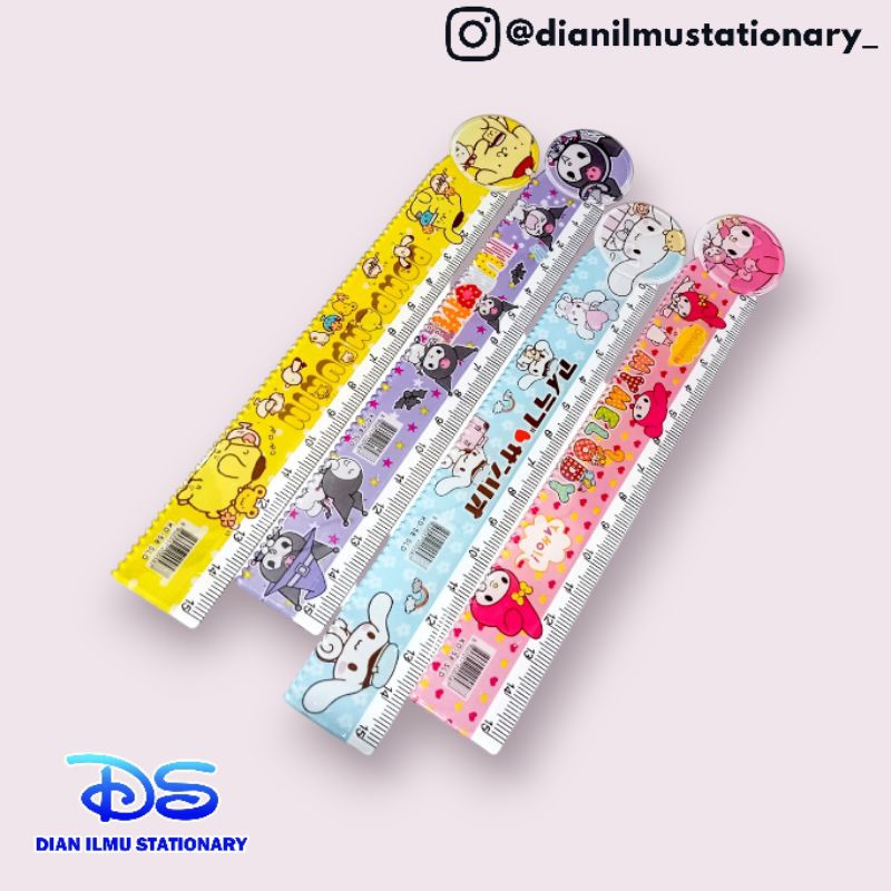 

penggaris sanrio 15cm KD-58