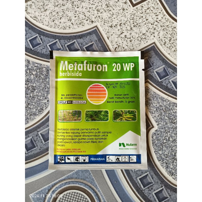 Herbisida Metafuron 20wp 5gram