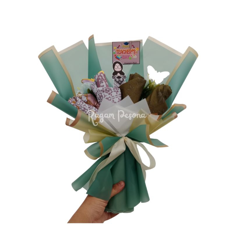 BUKET HIJAB ISI 2 pcs