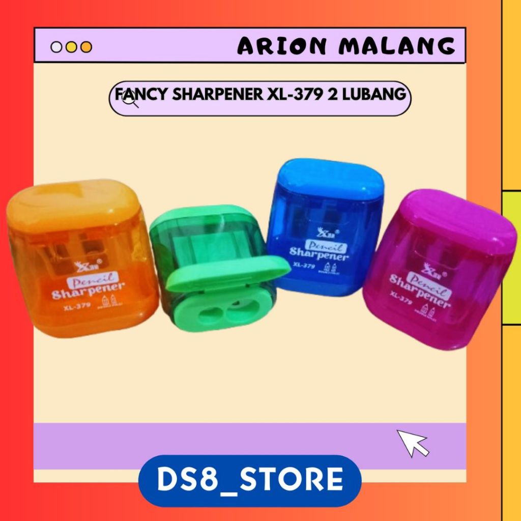 

FANCY SHARPENER XL-379 2 LUBANG (BOX ISI 24)