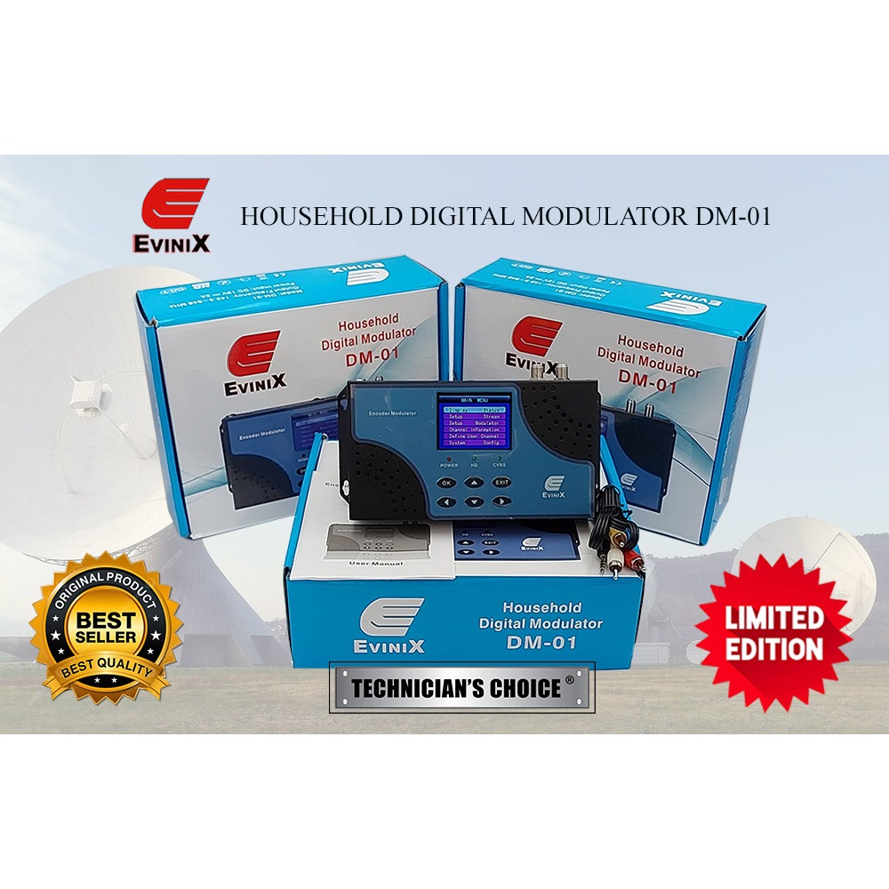 Modulator Digital DM01 Evinix