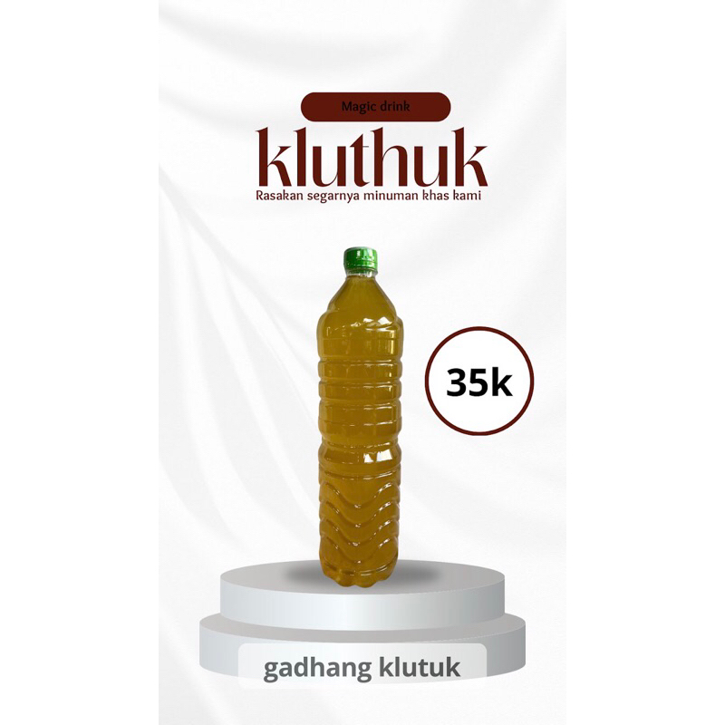 

JAMU PENYEGAR TUBUH, KLUTUK 1,5 LITER