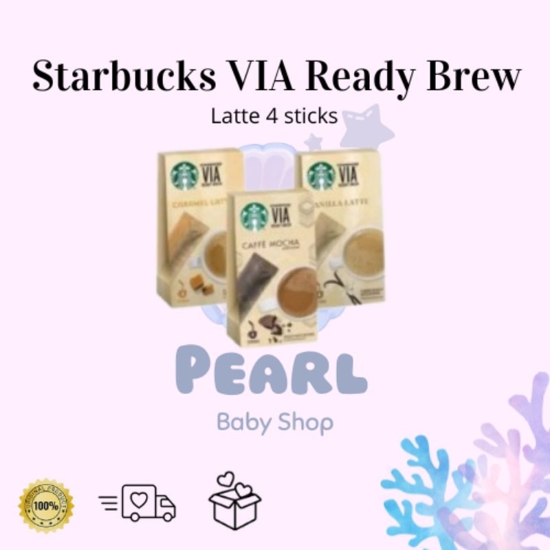 

Via Ready Brew Latte (Vanilla, Caramel, Moccha)