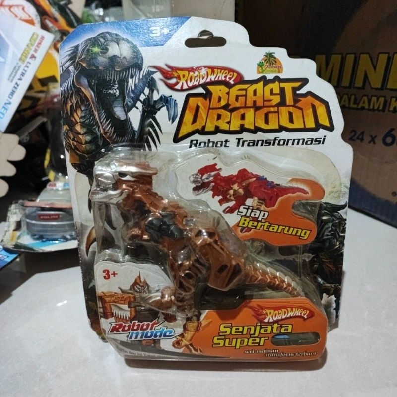 beast dragon roadwheel robot transformasi
