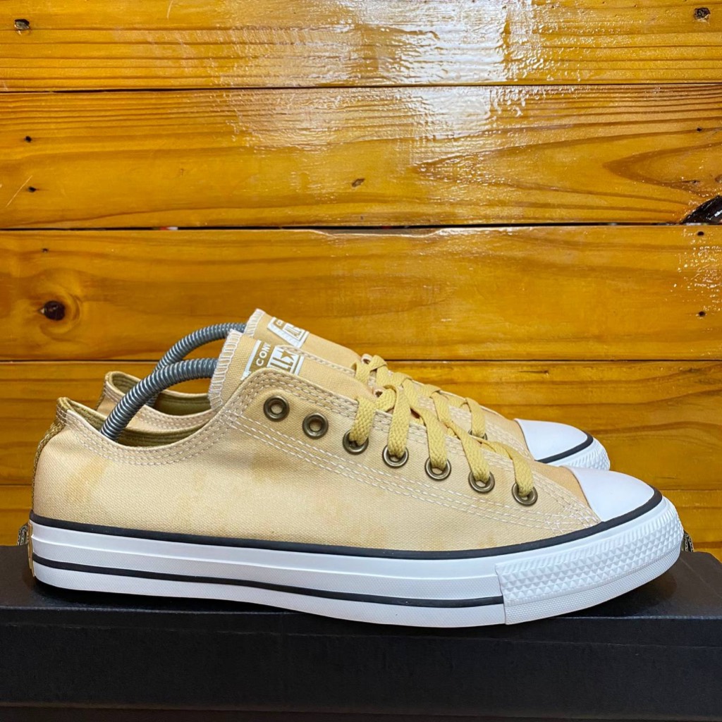 ONLY SIZE 43 SEPATU CONVERSE ORIGINAL 100% CONVERSE CTAS OX A08132 LOW UTILITY SUNFLOWER TREK TAN CO