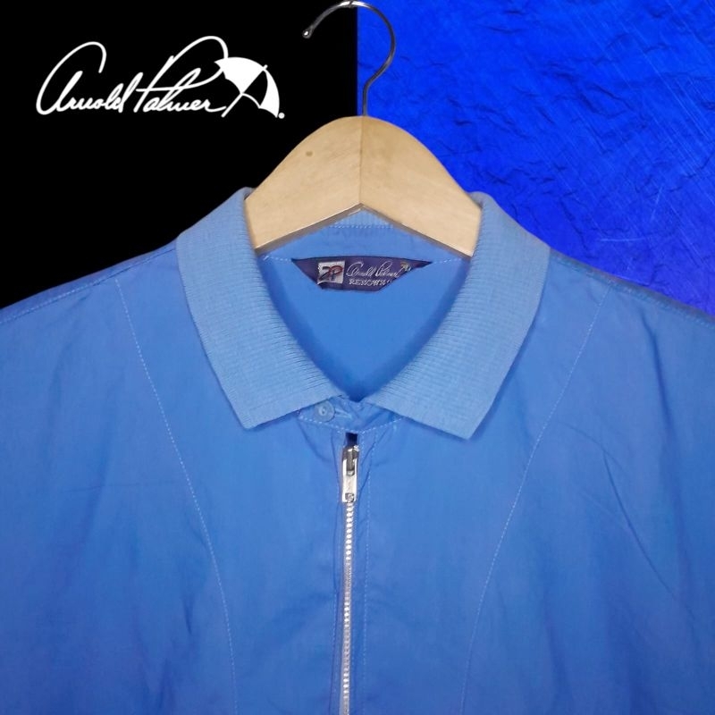 ARNOLD PALMER Kaos  kerah zipper dry fit baju golf baju tenis kaos gym atasan olahraga outdoor fitne