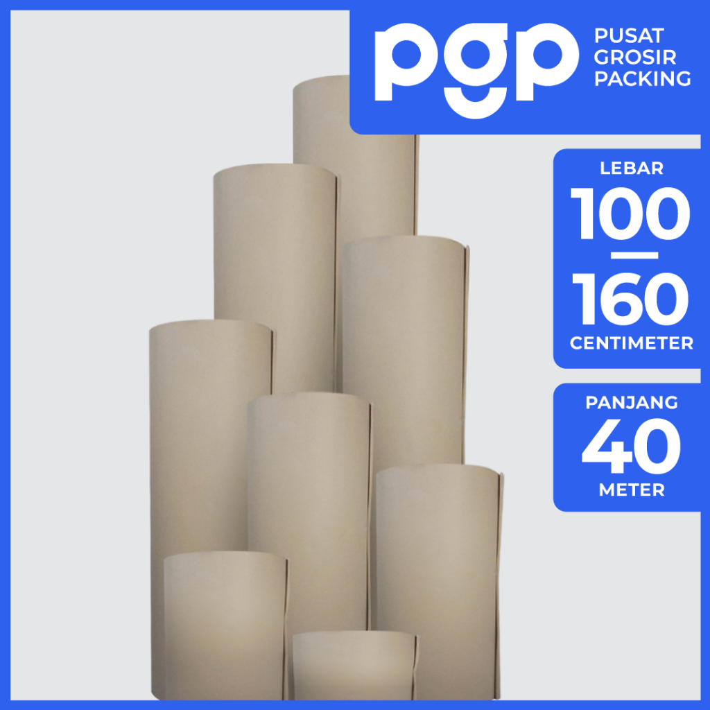 

Single Face Roll | Corrugated Roll Aneka Ukuran 100-160 CM x 40 M - Karton Lembar Untuk Packing