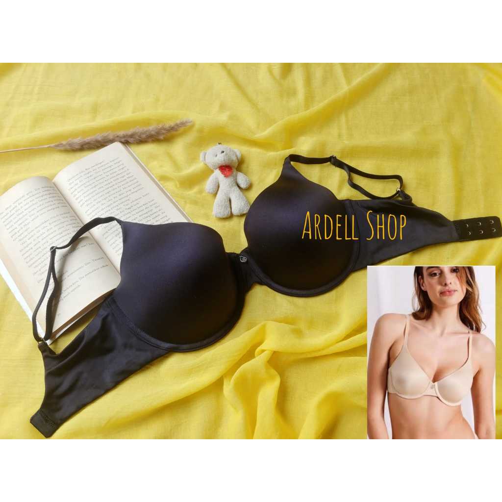 CC C&L Chloe & Lola Bra Wanita Kawat Full Cup Black 32E Pakaian Dalam