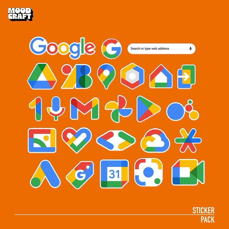 

Sticker Product Logo - Stiker Laptop Aesthetic - Sticker Pack | SP - 036