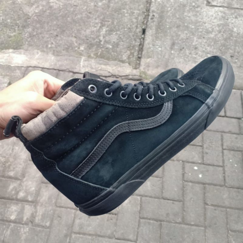 Vans Sk8-Hi MTE Scotchgard Black Black Camo Shoes size 44,5