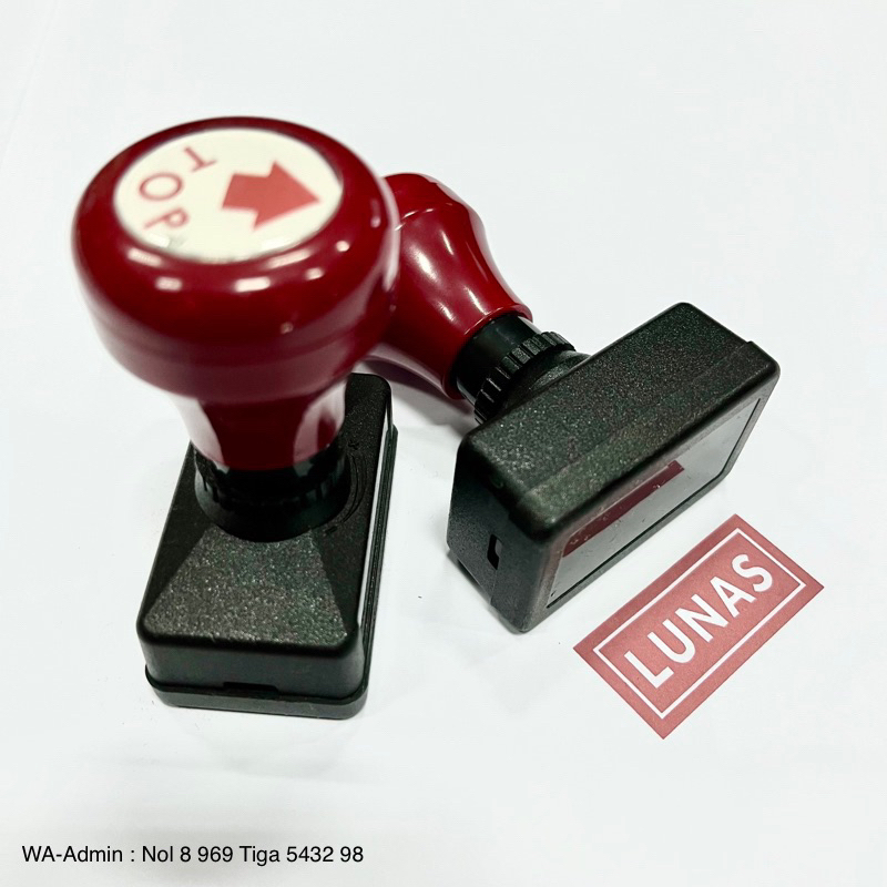 

Stempel Flash Cap Otomatis LUNAS