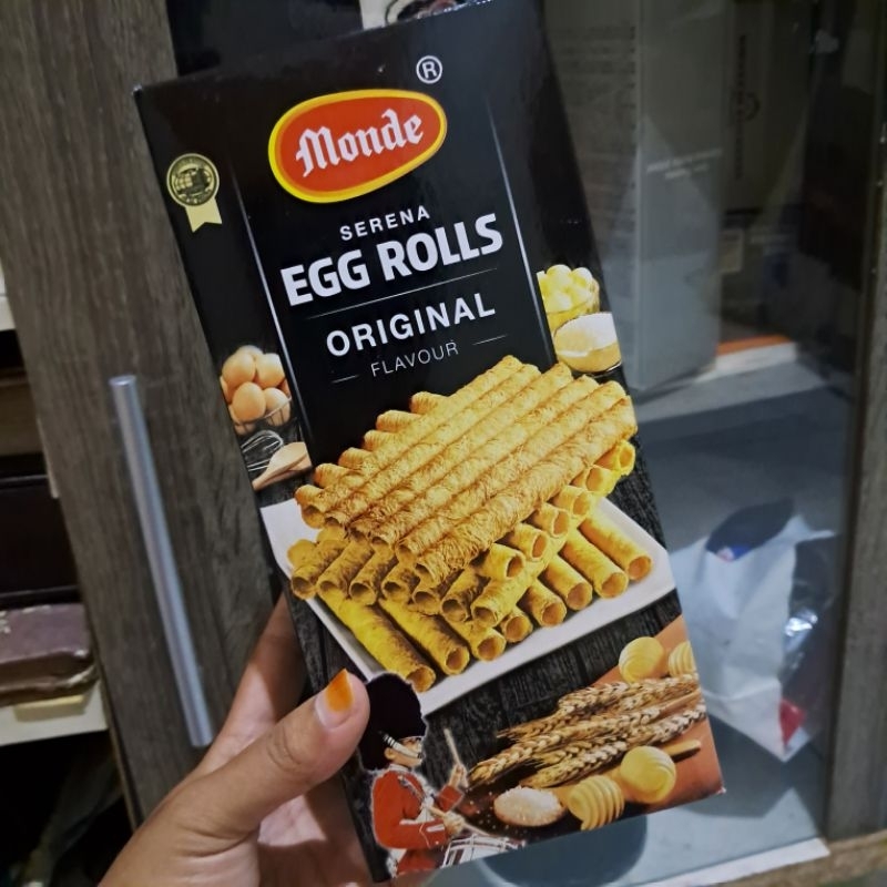 

Monde Serena Egg Roll Original Kaleng 600gr 168gr 70gr