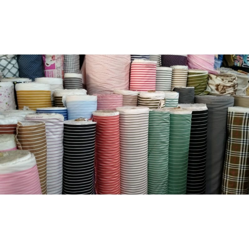 kain katun jepang salur premium |katun jepang tokai senko