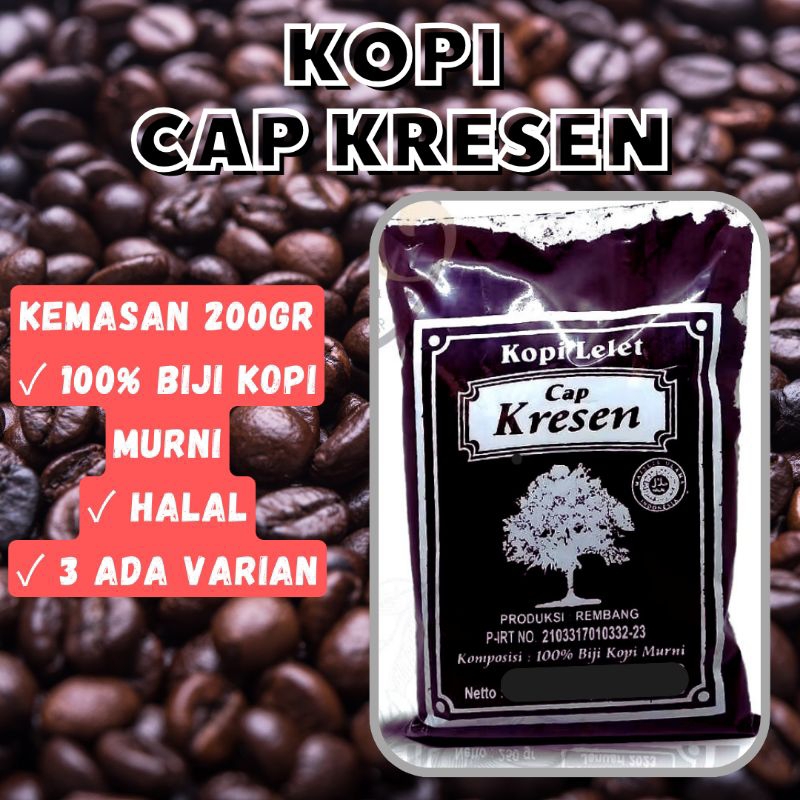 

Kopi Lelet Cap Kresen