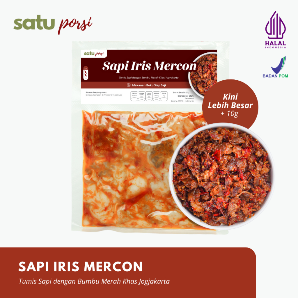 

Satu Porsi Sapi Iris Mercon
