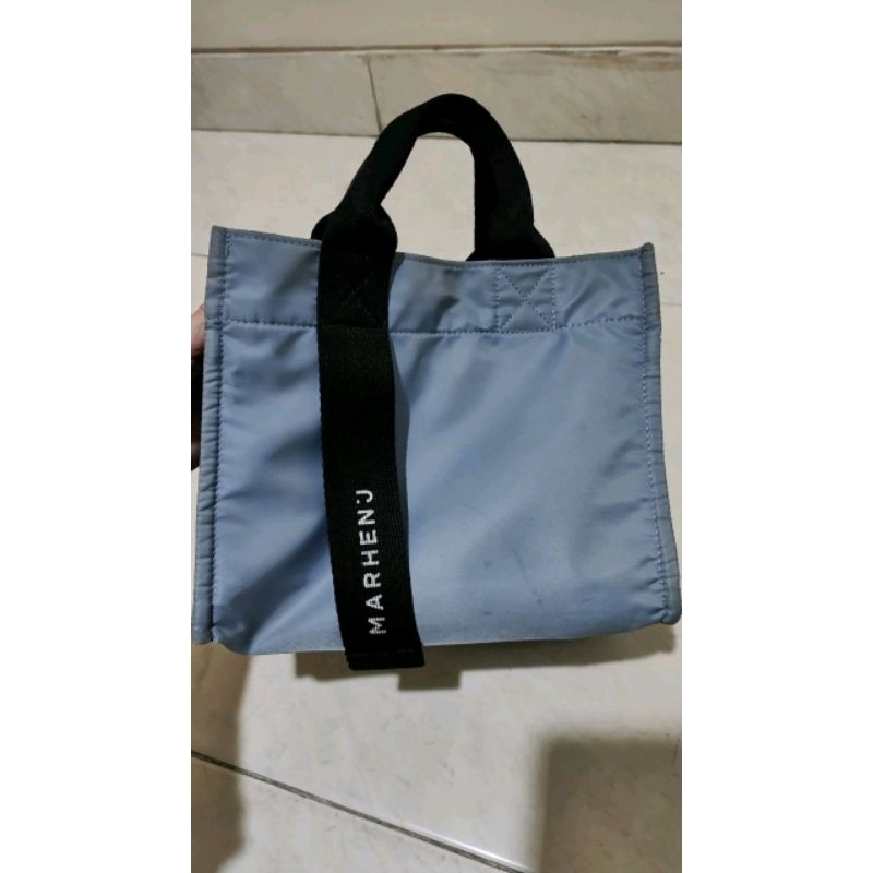 Preloved Tas Marhen J Rico Mini Bag EQ Sky Blue Original