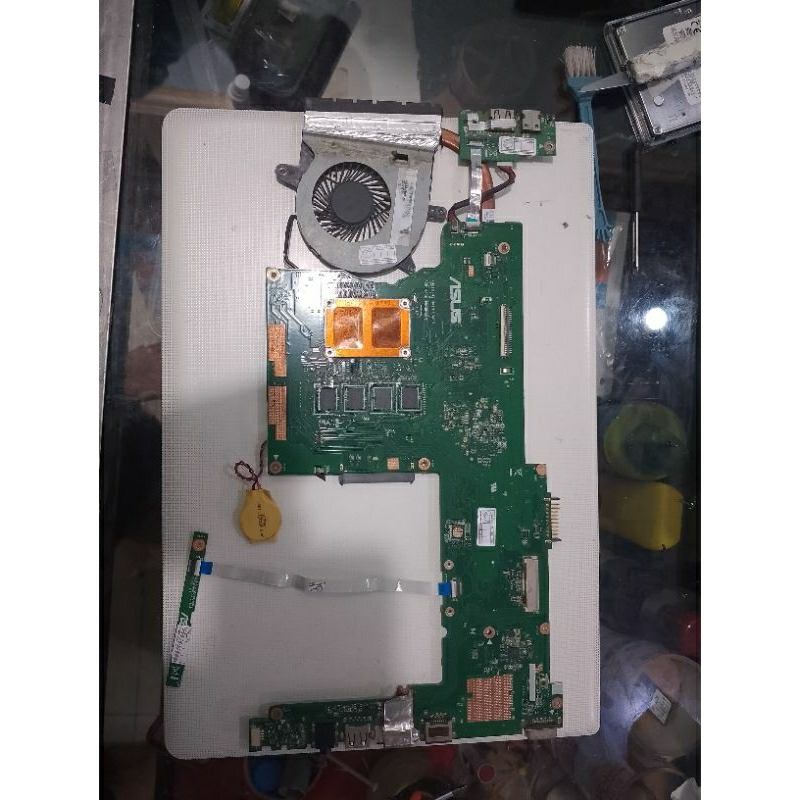 Mainboard Asus X401U normal siap pakai