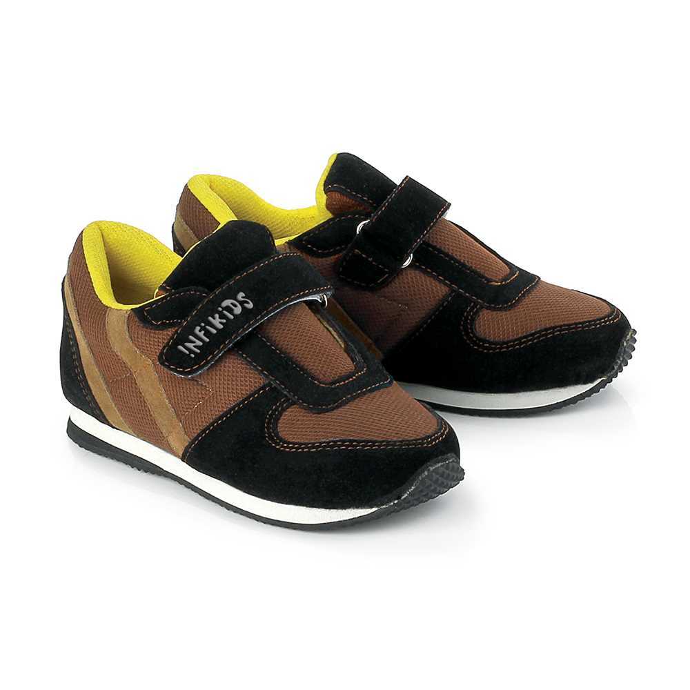Sepatu Bayi dan Anak Balita Laki-laki Model Tali Strap Perekat Velcro BCLLK 131