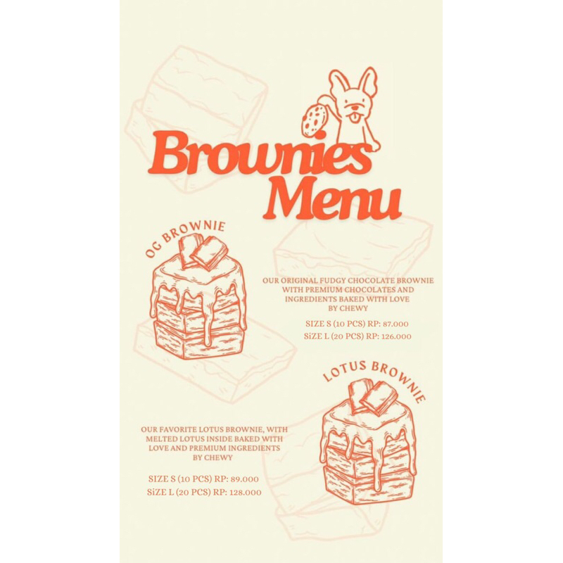 

Jastip Chewy's Dessert Brownies by Jennifercoppen (Mamari)
