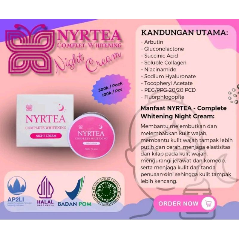 Night Cream Nyrtea
