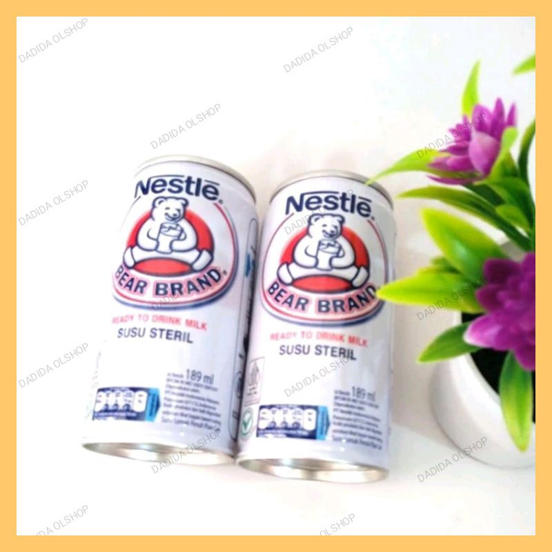 

Nestle susu steril cap beruang 189 ml